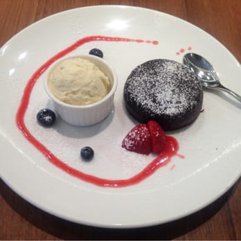 Parkview - Chocolate fondant with vanilla ice cream! - Japanese Near Me - Hong Kong, HK