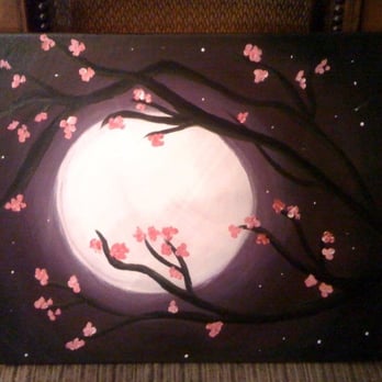 Painting with a Twist - The finished product..If I can do this anyone can! - Art Classes Near Me - Austin, Texas