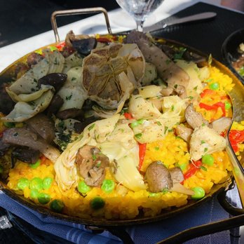 Bolero Restaurante - Paella (veggies) - Tapas/Small Plates Near Me - Temecula, California