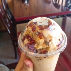 Twisted Noodle Cafe - Cappuccino w/ coffee jelly