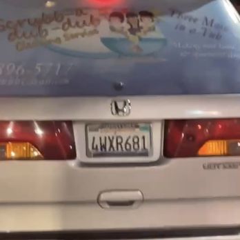 Scrubb-A-Dub-Dub Cleaning Service - Company car full of 3 people littering in the In-N-Out parking lot - Home Cleaning Near Me Scrubb-A-Dub-Dub Cleaning Service - Company car full of 3 people littering in the In-N-Out parking lot - Home Cleaning Near Me