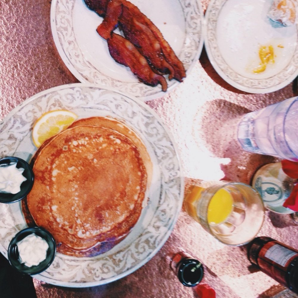 Another Broken Egg Cafe - Pancake heaven. I eat ALOT but surprisingly two left me full. The rest came home in a to-go box - Breakfast & Brunch Near Me - Shenandoah, Texas Another Broken Egg Cafe - Pancake heaven. I eat ALOT but surprisingly two left me full. The rest came home in a to-go box - Breakfast & Brunch Near Me - Shenandoah, Texas