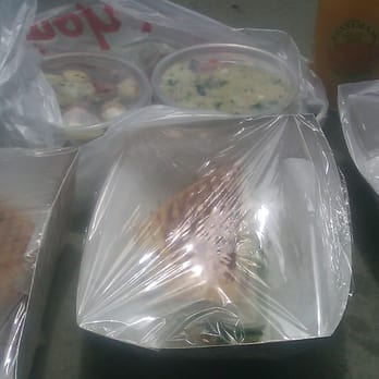 Michou - Michou: Italian sandwich, chicken bacon sandwich, Mediterranean salad, German potato salad, and three cheese bake. - Delis Near Me - Seattle, Washington