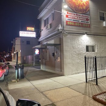 Santillo's Brick Oven Pizza - Outside. Follow the arrow - Pizza Near Me - Elizabeth, New Jersey Santillo's Brick Oven Pizza - Outside. Follow the arrow - Pizza Near Me - Elizabeth, New Jersey