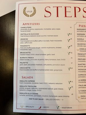 Steps of Rome Trattoria by null