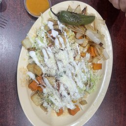 Potato Taco Plate Potato Taco Plate