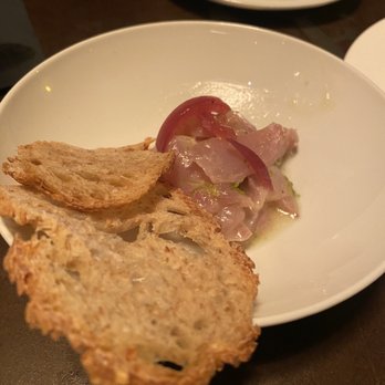 Le Beccherie - Tar tar with buckwheat crisp - Wine Bars Near Me - Treviso, TV