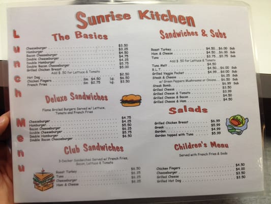 Menu photo 6 Peter's Sunrise Restaurant Everett, MA