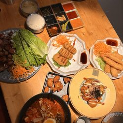 The Noodle Korean BBQ & Tea Bar - (L)La Galbi-(午)烤牛小排 Kimchi chicken ramen