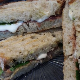 Prosciutto Tomato Basil Mozzarella Panini