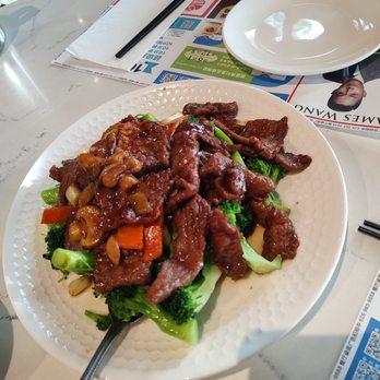 KW Cafe - Broccoli beef.  Better than Panda (LOL) - Hong Kong Style Cafe Near Me - Rowland Heights, California
