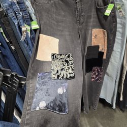 Goodwill Store - Patchwork jeans