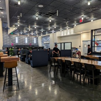 Urban Hai - Inside. View of dining room from entrance. - Chinese Near Me - Atlanta, Georgia