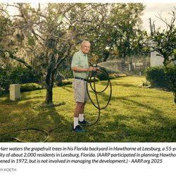 Hawthorne At Leesburg - AARP features resident in Hawthorne at Leesburg best retirement community, where he found his happiness