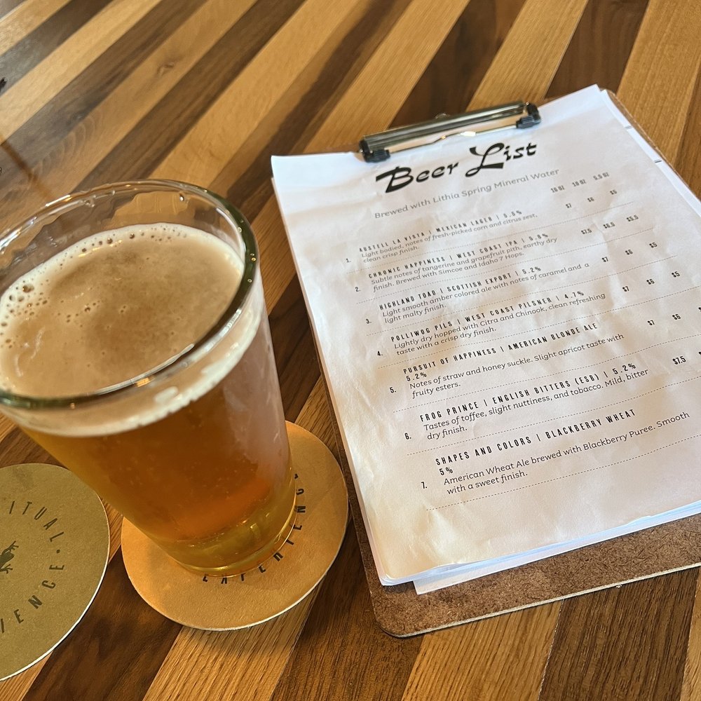 Frog Rock Brewing Company - a glass of beer and a menu - Breweries Near Me - Austell, Georgia Frog Rock Brewing Company - a glass of beer and a menu - Breweries Near Me - Austell, Georgia