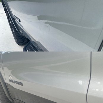 The Dent Queen - Driver's door dents - Mobile Dent Repair Near Me