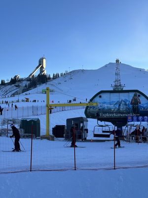 WinSport Ski & Snowboard Hill by null
