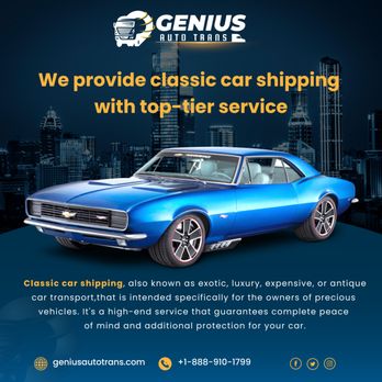 Genius Auto Trans - Vehicle Shipping Near Me - Manassas, Virginia Genius Auto Trans - Vehicle Shipping Near Me - Manassas, Virginia