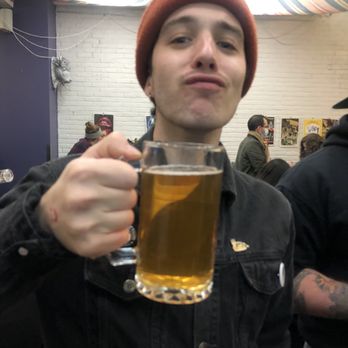 Fat Lady Brewing - Ryan trying his wheat beer - Breweries Near Me - Philadelphia, Pennsylvania Fat Lady Brewing - Ryan trying his wheat beer - Breweries Near Me - Philadelphia, Pennsylvania