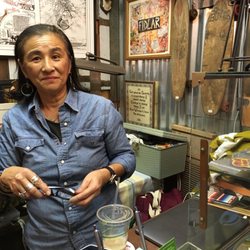 Owner Etsuko gives personal attention