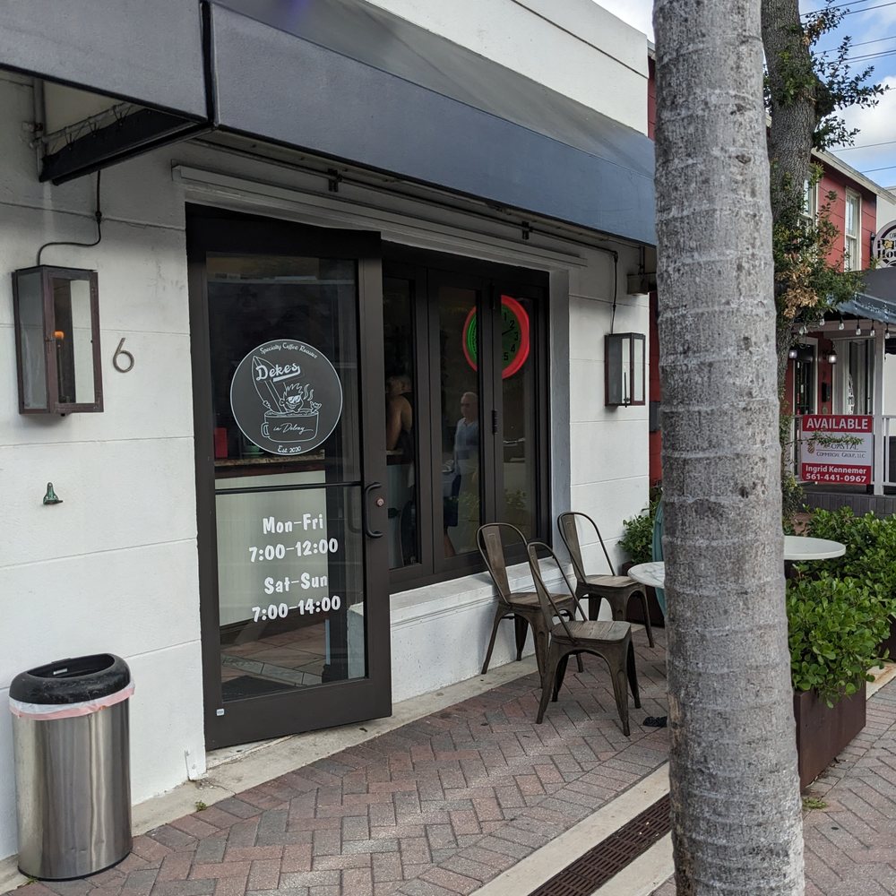 Deke’s in Delray - Front of Deke's in Delray - Coffee Roasteries Near Me - Delray Beach, Florida Deke’s in Delray - Front of Deke's in Delray - Coffee Roasteries Near Me - Delray Beach, Florida
