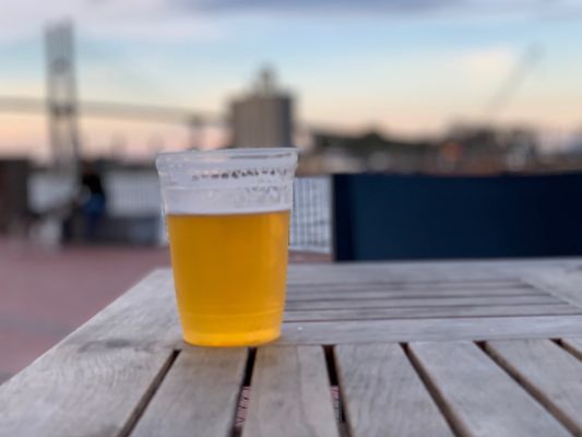 Riverside Biergarten by null