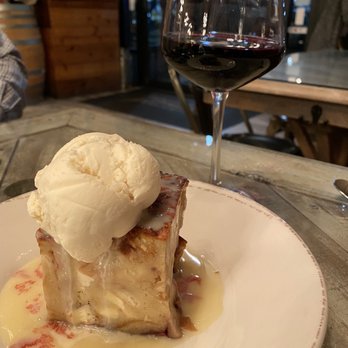 Dumbwaiter Restaurant - Chocolate and Cherry Bread Pudding - Southern Near Me - Mobile, Alabama