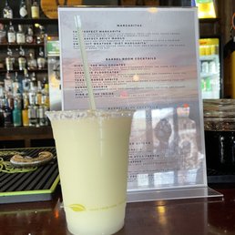 a drink in a plastic cup