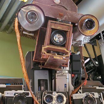 Cameraman - Up close - Public Art Near Me - Castro Valley, California