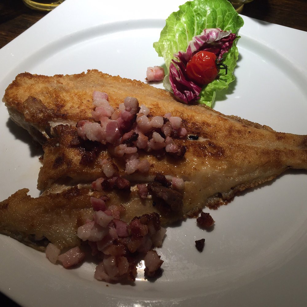 Lübecker Hanse - Whole flounder with bacon - German Near Me - Lübeck, SH