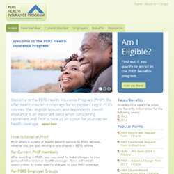 frozenweb - PERS Health Insurance Program - Website