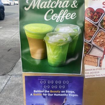 Aisuni - Standing board sign outside - Coffee & Tea Near Me - Alameda, California Aisuni - Standing board sign outside - Coffee & Tea Near Me - Alameda, California