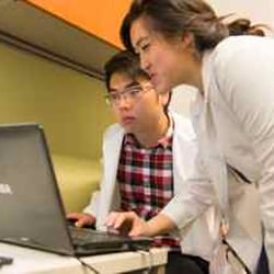 Biometrix - The Lab Team looking over data
