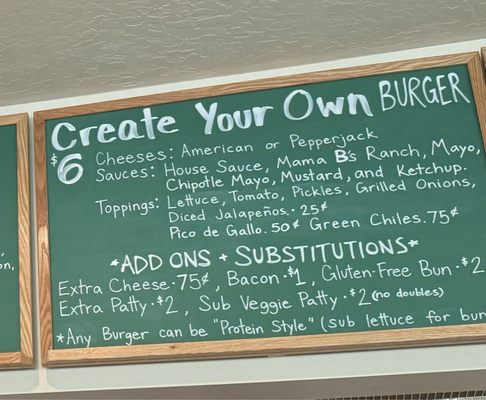Menu photo 1 Mama B's Flagstaff, AZ