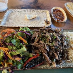 Lamb and Beef Doner Pide Lamb and Beef Doner Pide