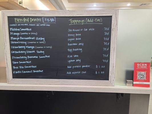 Menu photo 2 Organic Teahouse Express Victorville, CA