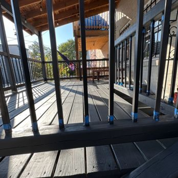 Glossy Glass Window Cleaning - Deck - Window Washing Near Me