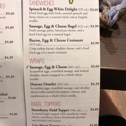 The Changed Plate - Breakfast menu