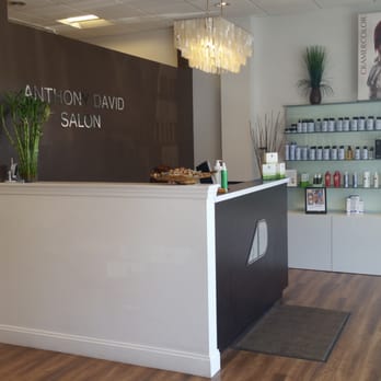 Anthony David Salon - Very welcoming lobby ;) - Hair Salons Near Me - Burlington, Massachusetts