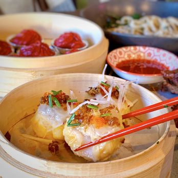 Dumpling Time Thrive City - Scallop Siu Mai ($12.00/3 pieces) - Noodles Near Me - San Francisco, California