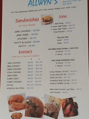 Menu photo 4 Allwyn's Bakery Etobicoke, ON Menu photo 4 Allwyn's Bakery Etobicoke, ON