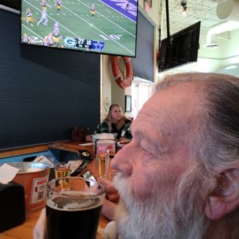 Hurricane Grill & Wings - Sipping a nice dark AZ craft beer (nut brown) - Burgers Near Me - Surprise, Arizona Hurricane Grill & Wings - Sipping a nice dark AZ craft beer (nut brown) - Burgers Near Me - Surprise, Arizona