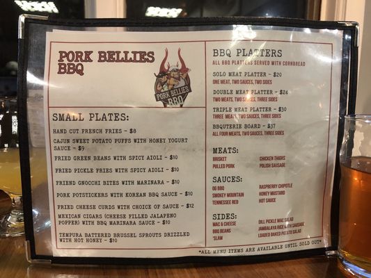 Menu photo 4 One-Eyed Cat Brewing Williamsville, NY Menu photo 4 One-Eyed Cat Brewing Williamsville, NY