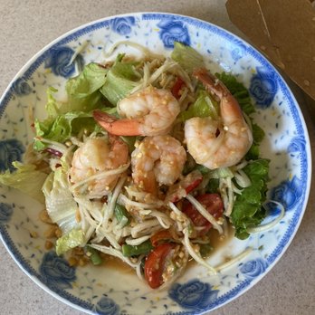 One More Charm - Papaya salad with shrimps - Thai Near Me - Brooklyn, New York One More Charm - Papaya salad with shrimps - Thai Near Me - Brooklyn, New York