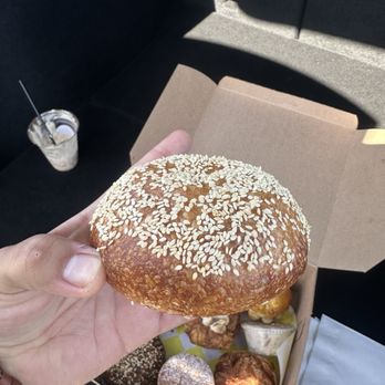 Rockman Coffee and Bakeshop - Sesame seed bagel - Coffee & Tea Near Me - Austin, Texas Rockman Coffee and Bakeshop - Sesame seed bagel - Coffee & Tea Near Me - Austin, Texas