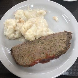 CANTIGNY DINING FACILITY - Meatloaf with cauliflower?