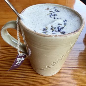 Blue Fox Cafe - Lavender London fog with oat milk - Breakfast & Brunch Near Me - Victoria, British Columbia Blue Fox Cafe - Lavender London fog with oat milk - Breakfast & Brunch Near Me - Victoria, British Columbia