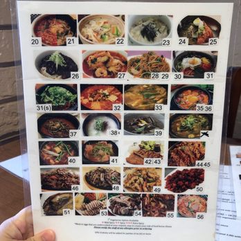 Dooriban - Picture of food menu - Korean Near Me - Saint Petersburg, Florida