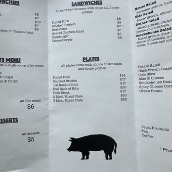Steve's Old Cabin BBQ - Menu - Barbeque Near Me - Jerseyville, Illinois Steve's Old Cabin BBQ - Menu - Barbeque Near Me - Jerseyville, Illinois