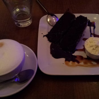 Restaurant 14A - Chocolate fudge and an Irish white coffee - Irish Near Me - Cork, Colorado Restaurant 14A - Chocolate fudge and an Irish white coffee - Irish Near Me - Cork, Colorado